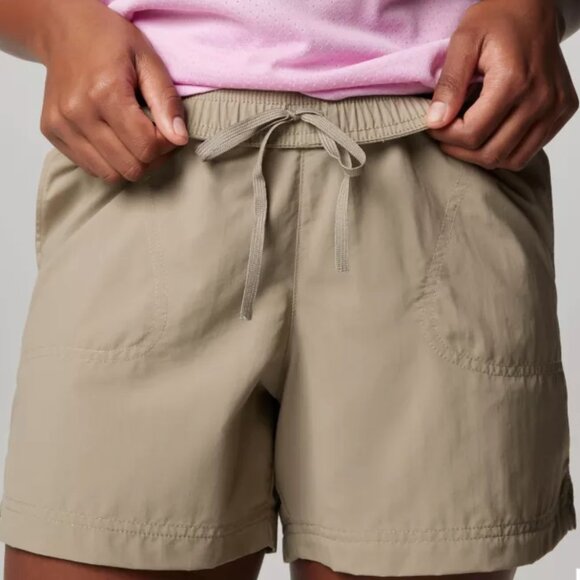 Columbia Pants - Columbia Women's Sandy River Shorts Tan/Tusk Color Size Small